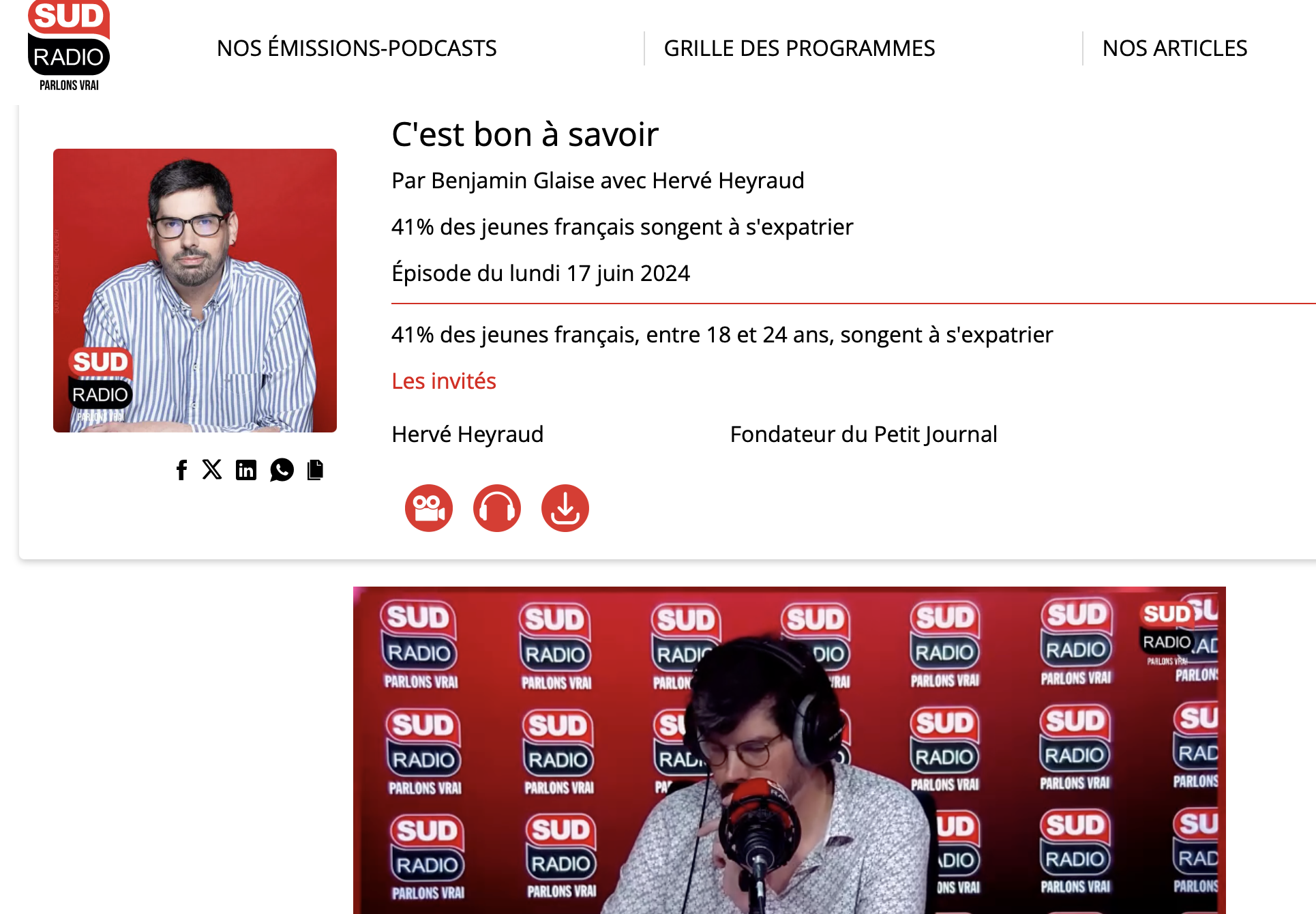 sud radio lepetitjournal.com