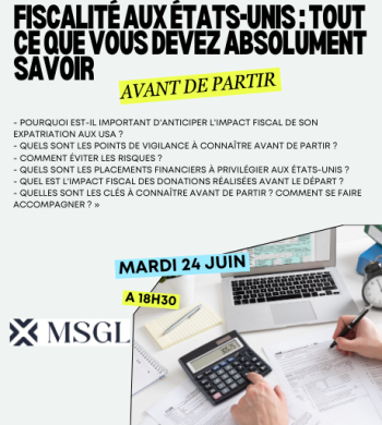 MASGL fiscalité USA