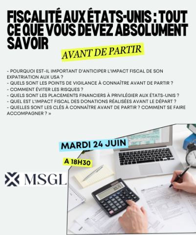 MASGL fiscalité USA